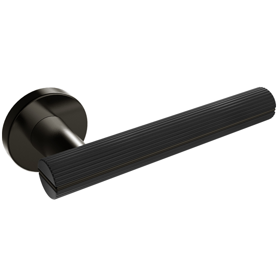 [WBC4QK] WB Lever Handle (Dark Umber_4Q, Blasted Black_XK, Lever Handle with Rose only)