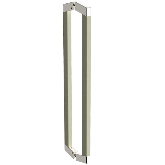 [DA1594QA70626] DA159_Door Pull Handle L626mm (Dark Umber_4Q, Black Leather)