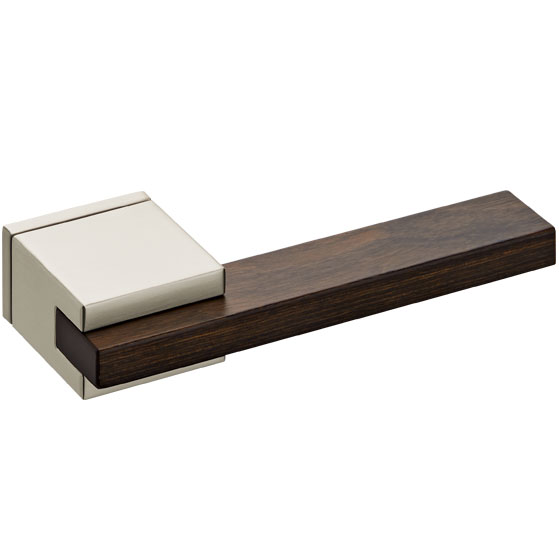 [JTTN4] JT_Lever Handle (Satin Nickel_N, K-Wood Light Brown_4)