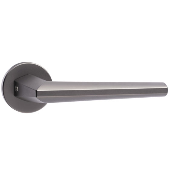 [C1C4Q] C1_Lever Handle (Dark Umber_4Q, Lever Handle with Rose only)