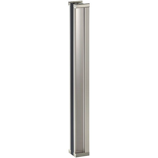 [PA70ZN400] PA70_Edge Pull Handle L400mm (Nickel Color Hairline_ZN)