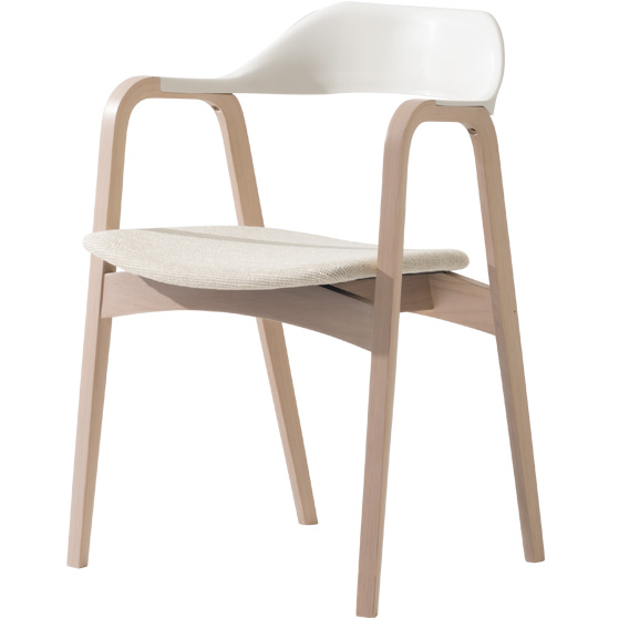 [VCH-211-WH-GL-XX] VCH211 ELEN CHAIR