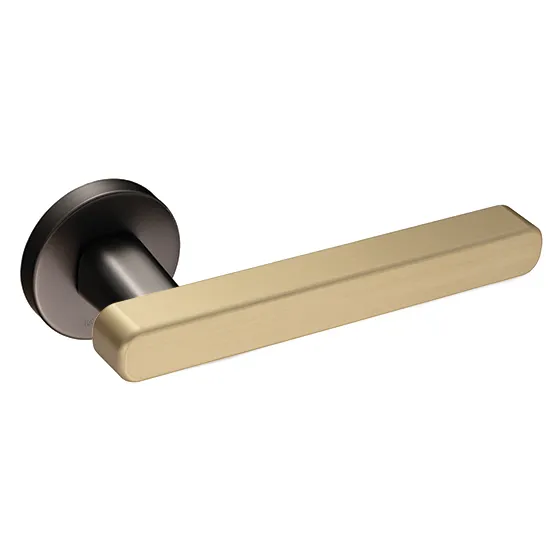 YB Lever Handle (Dark Umber_4Q, Blasted Dark Bronze_1U)