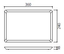 Product dimensions