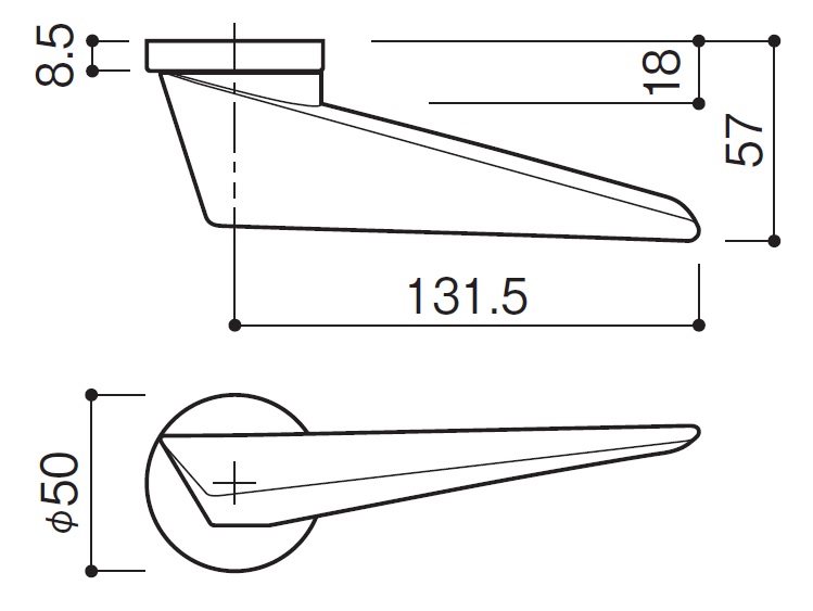 Product dimensions