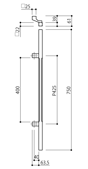Product dimensions