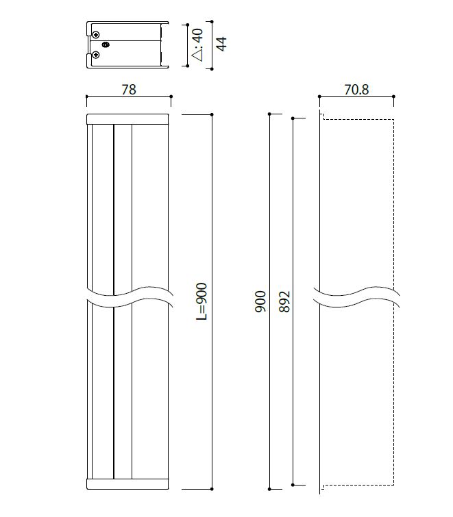 Product dimensions