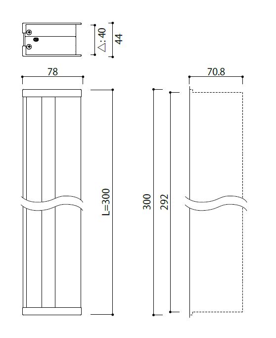 Product dimensions