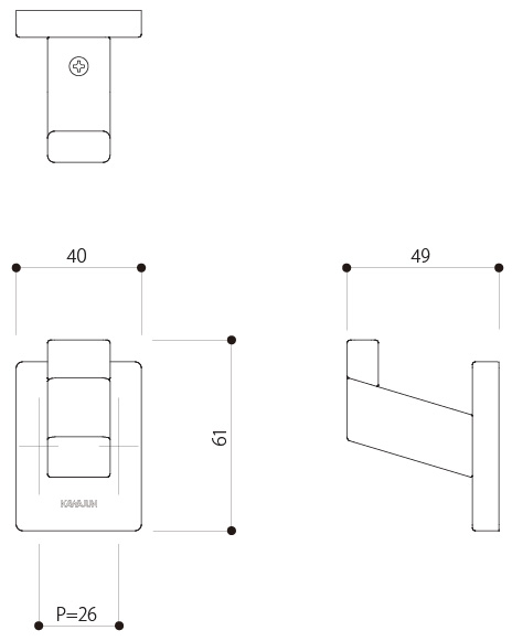 Product dimensions