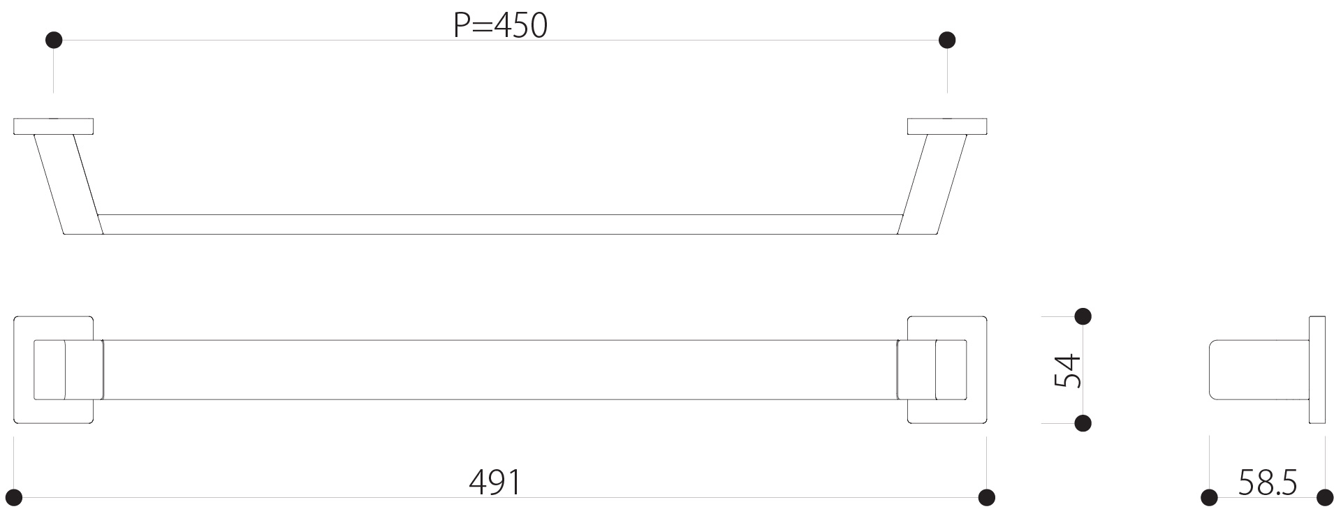 Product dimensions