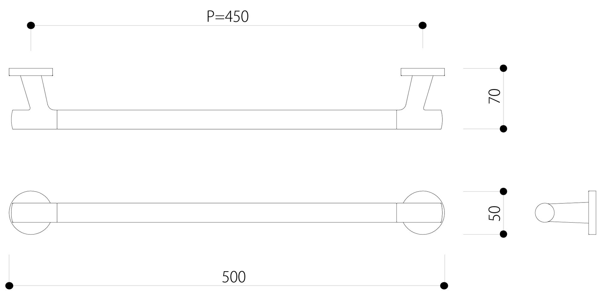 Product dimensions