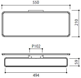 Product dimensions