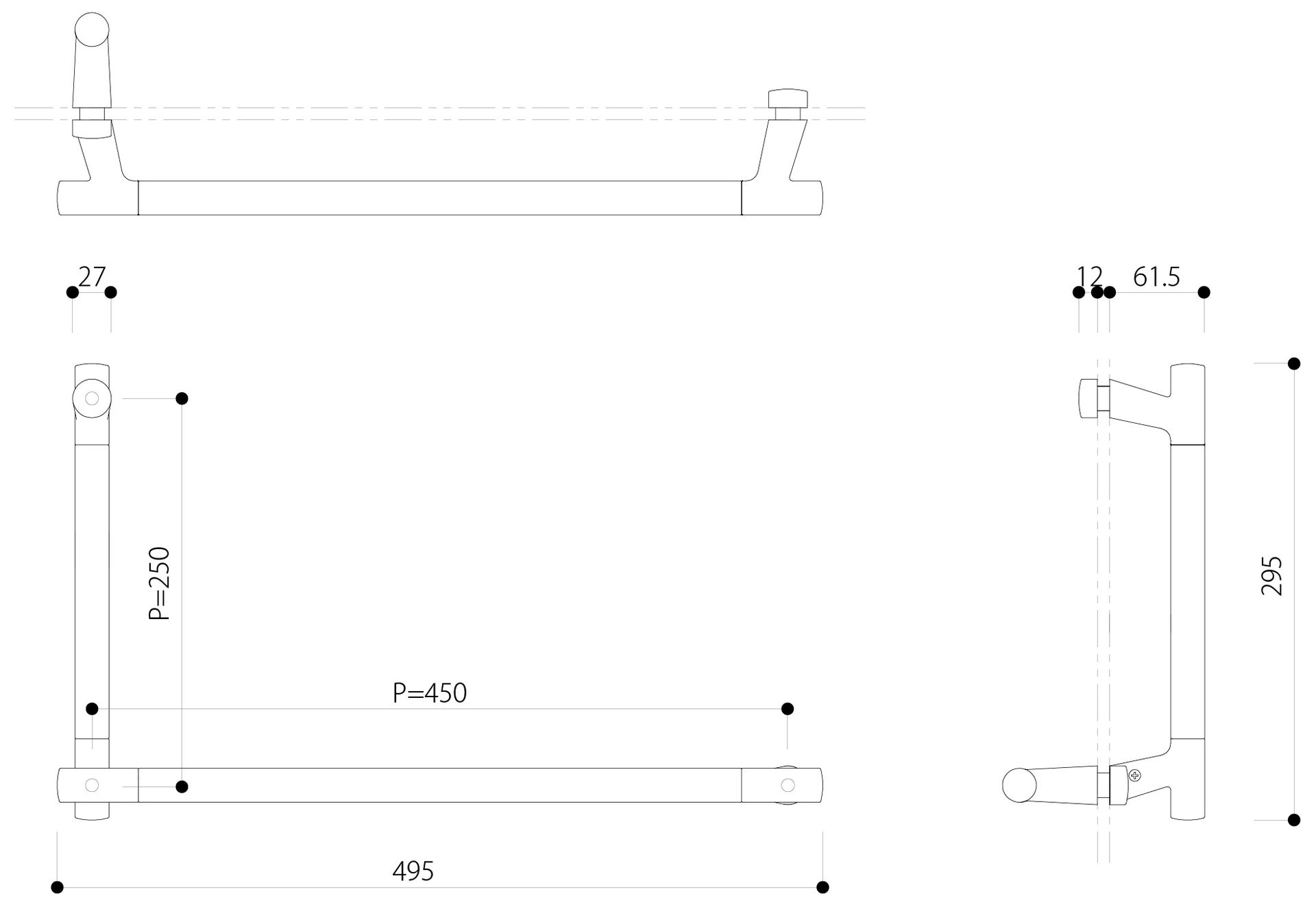 Product dimensions